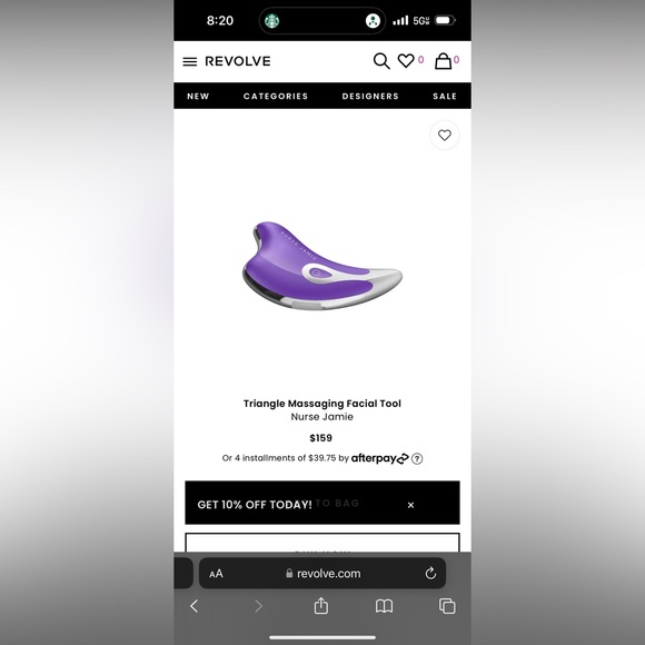 NEW/Sealed In Box Nurse Jaime Triangle Facial Beauty Tool Retail $159 - Picture 2 of 4